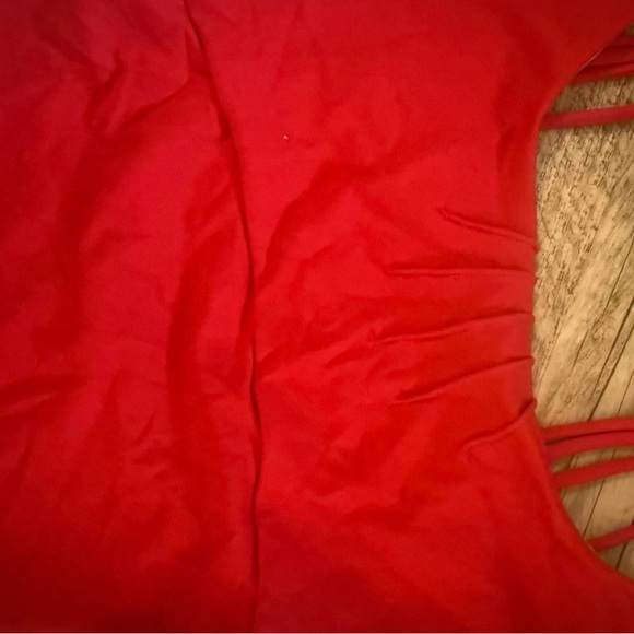 Bloch Red Dancewear with Knot Detail - Picture 7 of 8